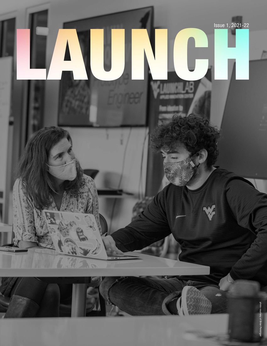 The cover of Launch Magazine Issue 1, published May 11, 2022.